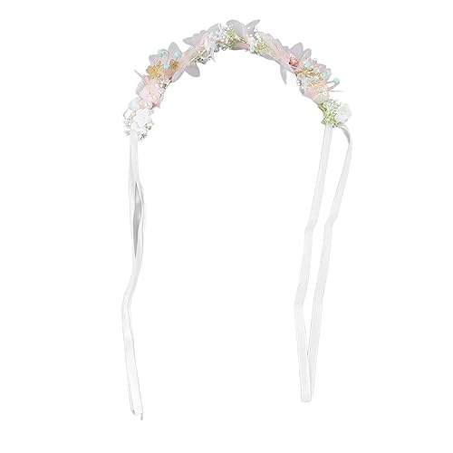 Braut Kopf Garland exquisite Blumenstirnband Hochzeitsfeier Abschlussball für Frauen von Jerliflyer
