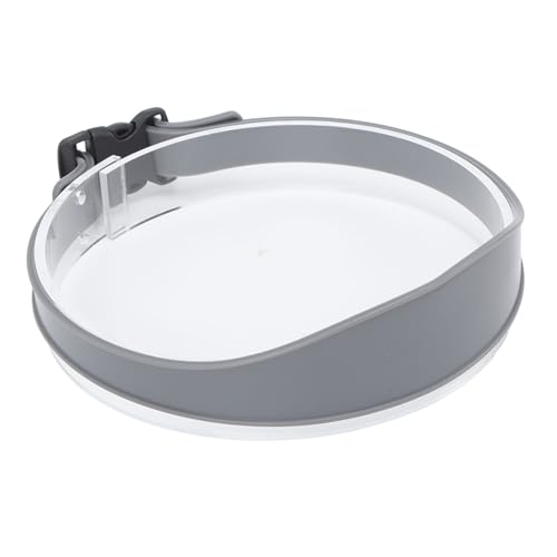 DIY Haarschneideschablone, gebogenes Silikon-Haarschnittband, Ausschnitt-Rasierschablone, verstellbare Haarschneideanleitung für Jungens und Männer, Schwarz (Grey) von Jerliflyer