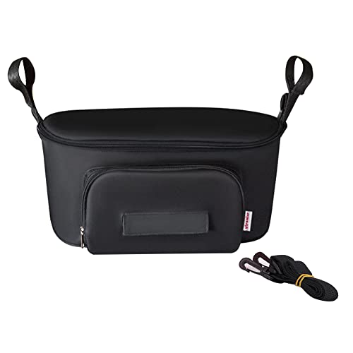 Jerliflyer Baby Multifunktionstasche für Kinderwagen - Wickeltasche mit Aufbewahrungstasche, Kleiderbügel und Klettverschluss, wasserdicht von Jerliflyer