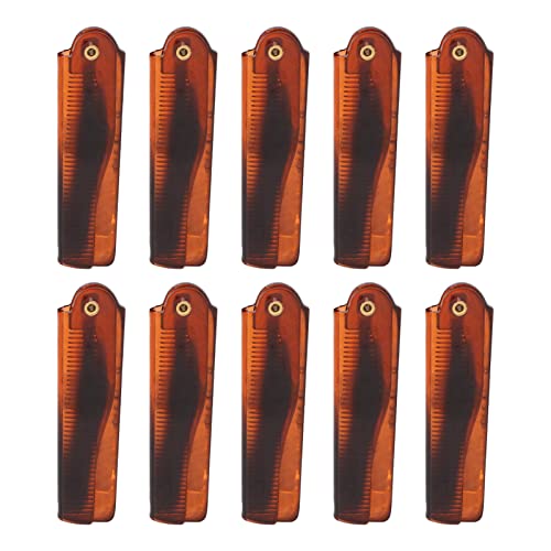 Klapptasche Kammkamm fein zahnbrauner Kamm Gold Schnalle kleiner Kamm für Männer reisen Klapptasche Kammkamm fein zahnbrauner Kamm Gold Schnalle kleiner Kamm für Männer reisen von Jerliflyer