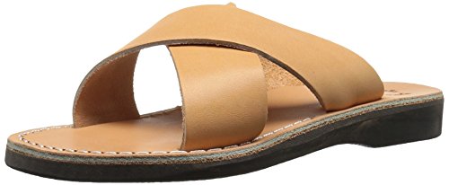 Jerusalem Sandals Damen Elan Gummi Slide Sandale, Beige (hautfarben), 36 EU von Jerusalem Sandals