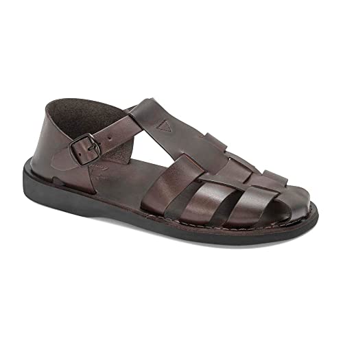 Jerusalem Sandals Herren Daniel Fischersandale, Braun, 41 EU von Jerusalem Sandals