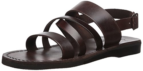 Jerusalem Sandals Herren Silas Sandale, Braun, 48 EU von Jerusalem Sandals