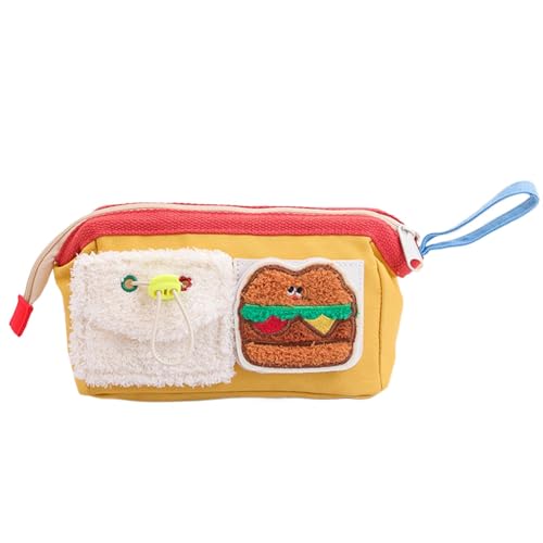 Federmäppchen mit breiter Öffnung, großes Federmäppchen, Cartoon-Federmäppchen, Bären-Federmäppchen, leichtes und tragbares Design, ermöglicht es Ihnen, es mit Leichtigkeit für Rucksack, Geldbörse von Jeruytgh