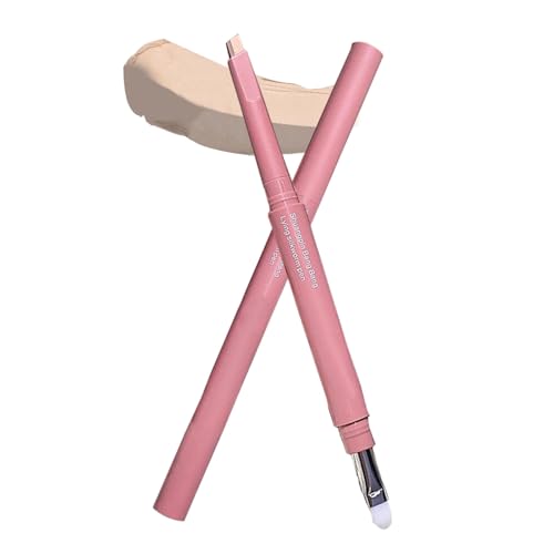 Jeruytgh Augenbrauenstift,Doppelendiger Augenbrauenstift - Schrägspitziger Applikator mit Highlighter Schattenstift für Damen Makeup Schönheit Alltag Arbeit Party Soziale Anlässe Anfänger von Jeruytgh