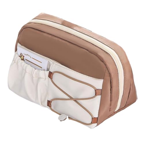 Jeruytgh Federmäppchen für Marker, Make-up-Tasche, Federmäppchen mit Reißverschluss, bezaubernder Capybara-Stifthalter, Kinder-Schreibwaren-Organizer-Tasche, kompakt und tragbar für Rucksäcke, von Jeruytgh