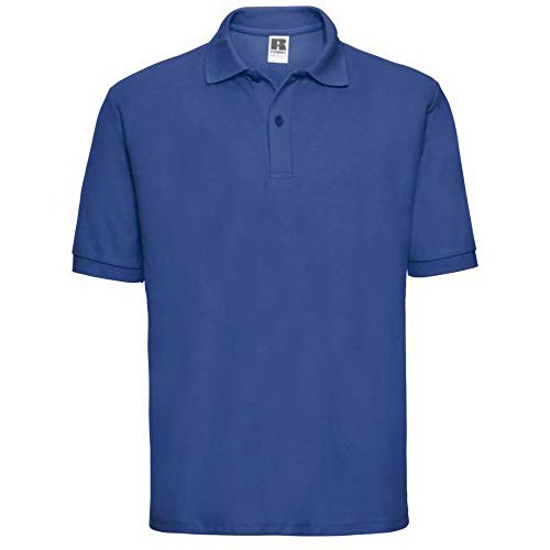 Jerzees Colours 65/35 Hard Wearing Pique Polo Shirt für Männer (2XL) (Helles Royalblau) von Jerzees