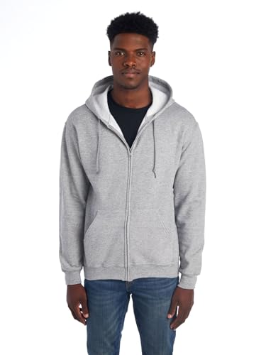 Jerzees Herren Nublend Fleece Hoodies & Sweatshirts Baumwollmischung Größen S-3x Kapuzenpullover, Athletic Heather, X-Large von Jerzees