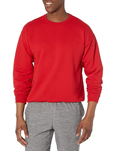 Jerzees Herren Fleece Sweatshirt - Rot - Medium von Jerzees