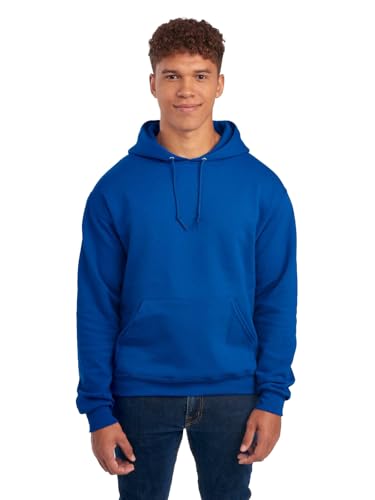 Jerzees Herren Fleecepullover mit Kapuze Kapuzenpullover, Hoodie-Royal, Large von Jerzees