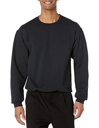 Jerzees Herren NuBlend Fleece Hoodies & Sweatshirts, Sweatshirt – Schwarz, XL von Jerzees