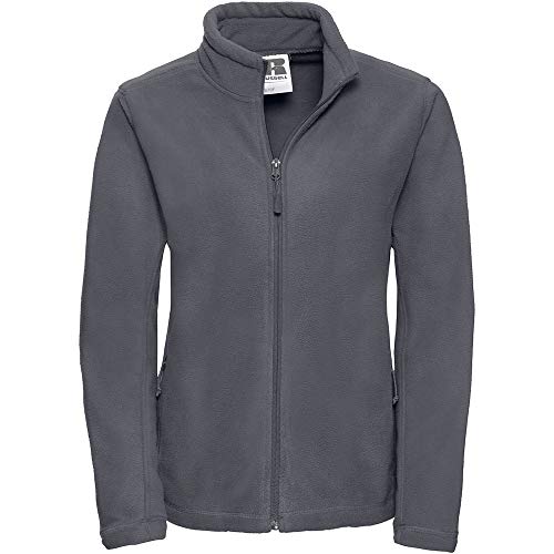 Russell Colours Damen Outdoor Fleece-Jacke (S) (Grau) von Jerzees