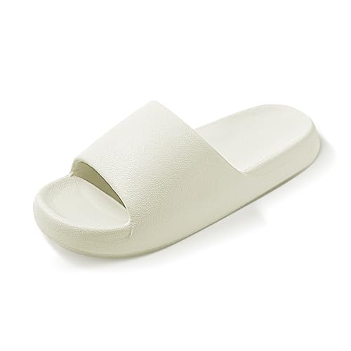 Jerzmy Cloud Slides für Damen und Herren, extra weiche Hausschuhe, Dusch- und Poolschuhe, rutschfeste bequeme Sandalen für Sommer, drinnen und draußen, Strand, Weiss/opulenter Garten, 10-11 Women/9-10 Jerzmy Cloud Slides für Damen und Herren, extra weiche Hausschuhe, Dusch- und Poolschuhe, rutschfeste bequeme Sandalen für Sommer, drinnen und draußen, Strand, Weiss/opulenter Garten, 10-11 Women/9-10 von Jerzmy