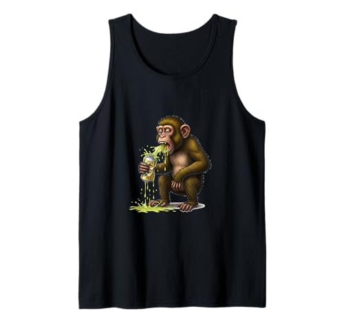 Betrunkener AFFE Lustiges Biergarten Männer Tank Top Betrunkener AFFE Lustiges Biergarten Männer Tank Top von Jesady