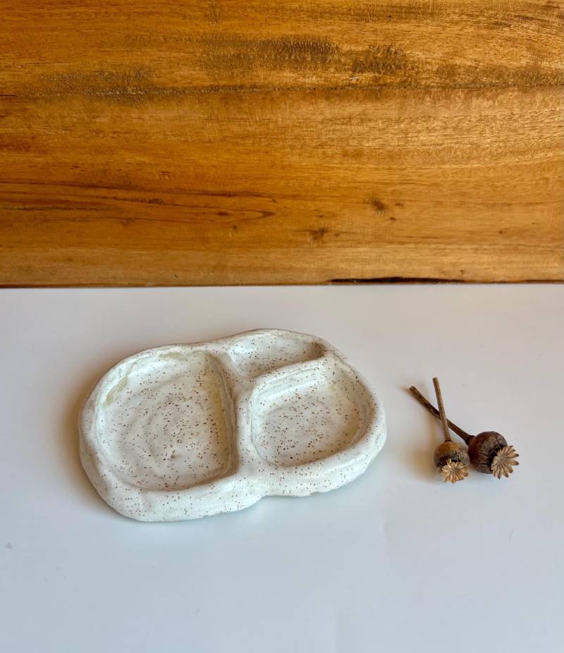 Gesprenkelte Schale Schmuckstück Tablett Gesprenkelte Schale Schmuckstück Tablett von JessGrayArt