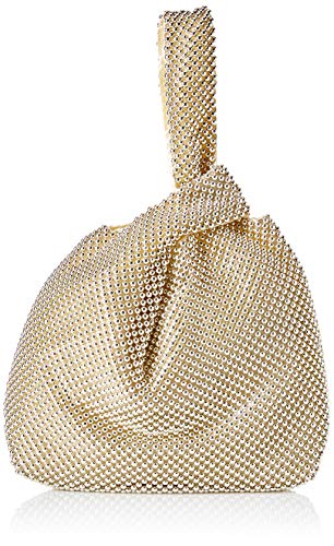 Jessica McClintock Damen Logan Netzstoff Abendtasche, Lt Gold von Jessica McClintock