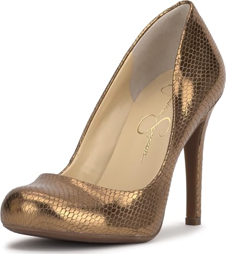 Jessica Simpson Calie Pumps für Damen, Bronze, 36 EU von Jessica Simpson