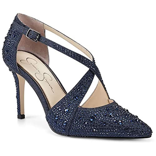 Jessica Simpson Damen Accile Pumps, Navy, 35.5 EU von Jessica Simpson