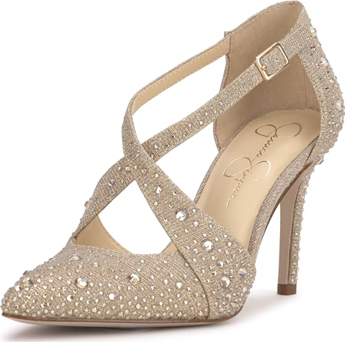 Jessica Simpson Damen Accile3 Pumps, Champagner, 41 EU von Jessica Simpson