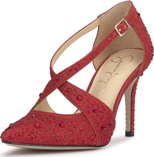 Jessica Simpson Damen Accile3 Pumps, Red Muse, 41 EU von Jessica Simpson