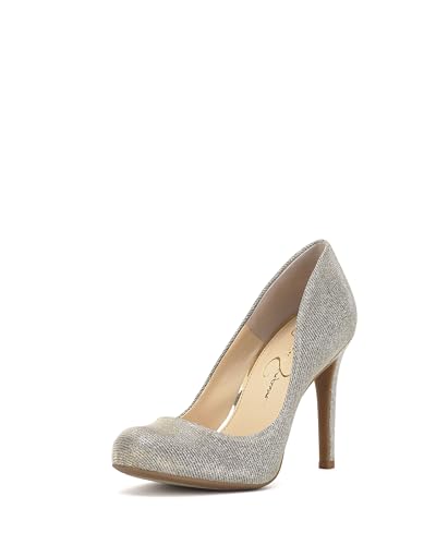 Jessica Simpson Damen Calie Pumps, Gold Multi-Glitter Gabor, 37 EU von Jessica Simpson