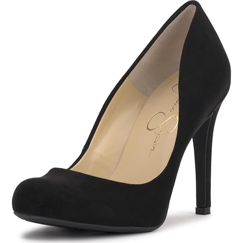 Jessica Simpson Damen Calie Round Toe Pump Pumps, Schwarz, 40 EU Weit von Jessica Simpson