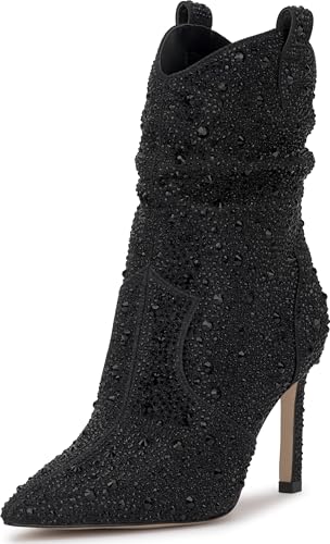 Jessica Simpson Damen Evgena2 Halblange Stiefel, Schwarz, 37.5 EU von Jessica Simpson