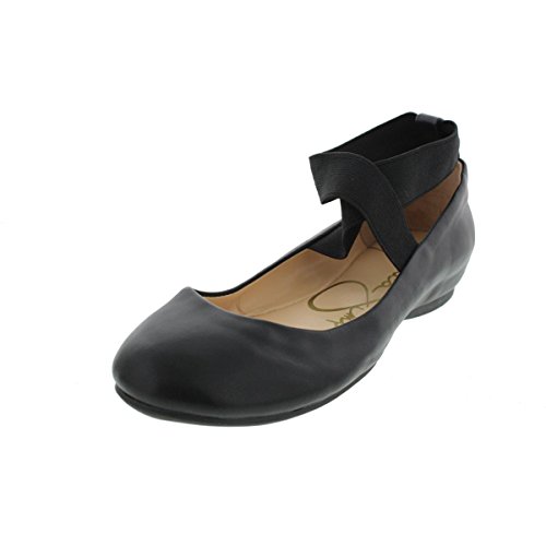 Jessica Simpson Damen Mandayss Ballerinas, Black Sleek, 39 EU von Jessica Simpson