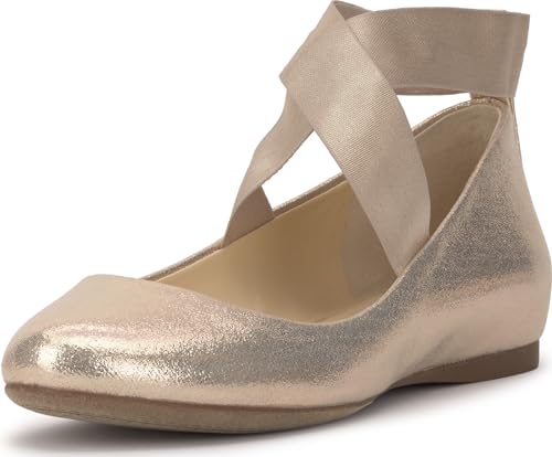 Jessica Simpson Damen Mandayss Ballerinas, Champagner, 36 EU von Jessica Simpson