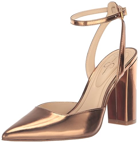 Jessica Simpson Damen Nazela Spitzem Zehenbereich Pumps, Bronze, 41.5 EU von Jessica Simpson