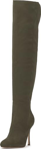 Jessica Simpson Damen Nicolosi Overknee-Stiefel, Cargo Green, 37 EU von Jessica Simpson