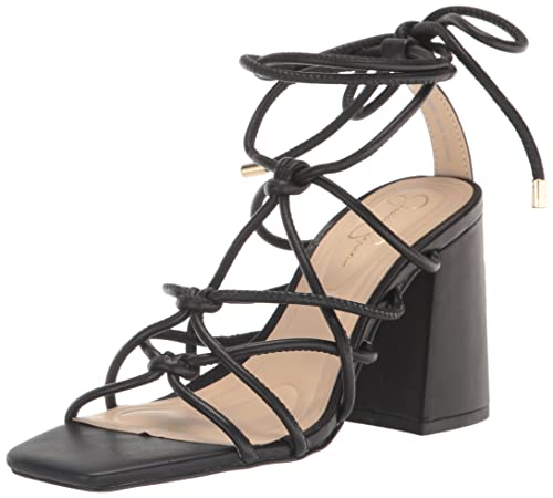 Jessica Simpson Damen Ozias Sandale mit Absatz, Schwarz, 36 EU von Jessica Simpson