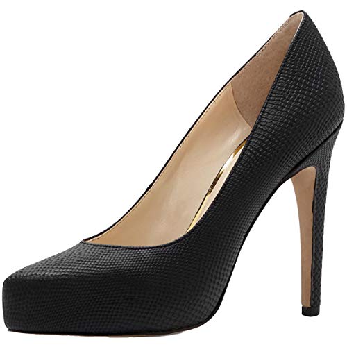 Jessica Simpson Damen Parisah Pumps, Black Rumba Snake, 40 EU von Jessica Simpson