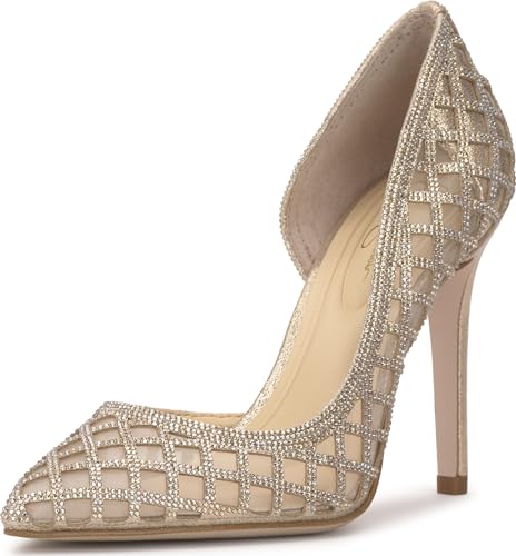 Jessica Simpson Damen Prizma Pumps, Champagner, 41 EU von Jessica Simpson