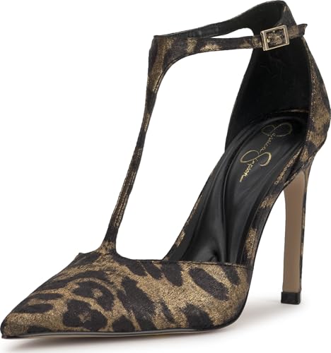 Jessica Simpson Damen Willna Pumps, Golden Copper Wildcat Leopard, 39 EU von Jessica Simpson
