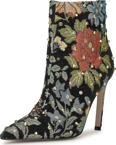 Jessica Simpson Damen Wilonix2 Stiefelette, Black Multi Harvest Country Jacquard, 35.5 EU von Jessica Simpson