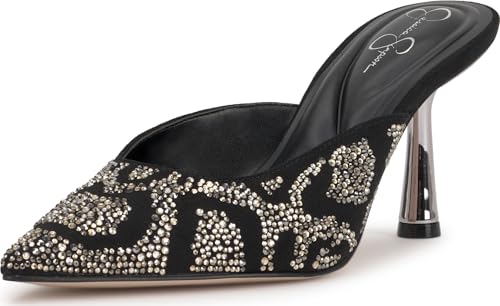 Jessica Simpson Damen Xia Mule, Black Supreme Microsuede, 39 EU von Jessica Simpson