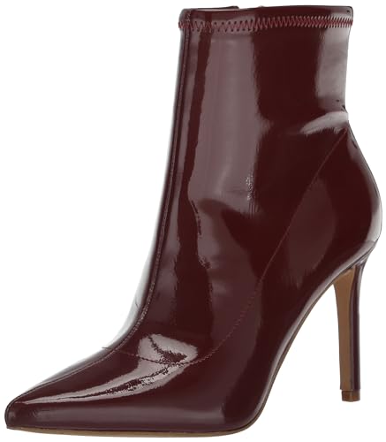 Jessica Simpson Grijalva Damen Stiefelette mit spitzer Zehenpartie, Plateau-Pump, Stiefe, Malbec, 37.5 EU von Jessica Simpson