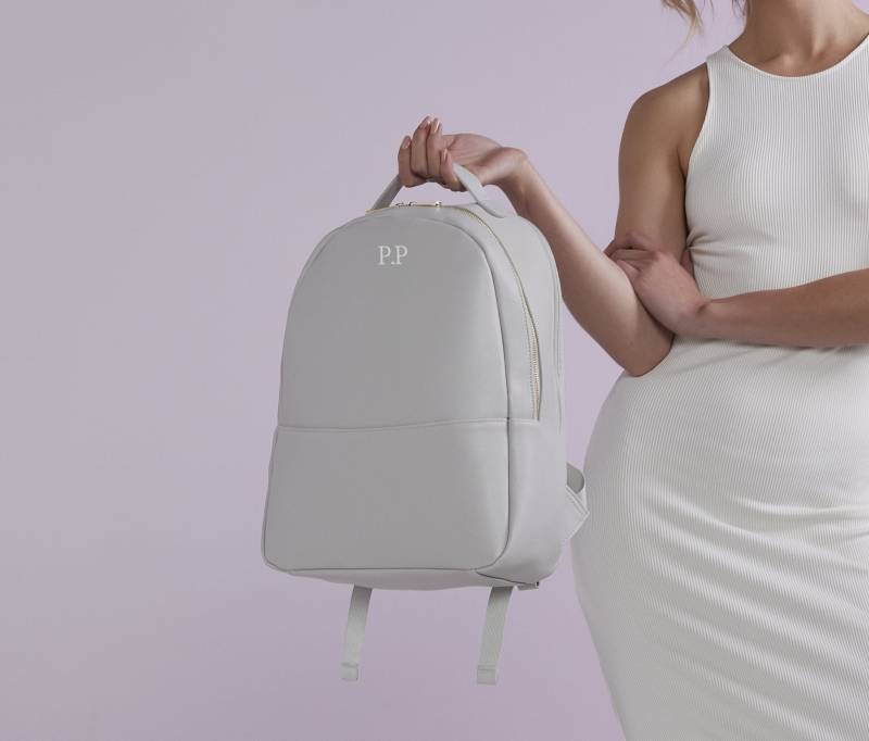 Personalisierte Tasche Mit Initialen, Personalisierter Rucksack Kunstledertasche, Monogrammtasche, Handgepäcktasche, Taschen Für Frauen von JessicaHollieGifts