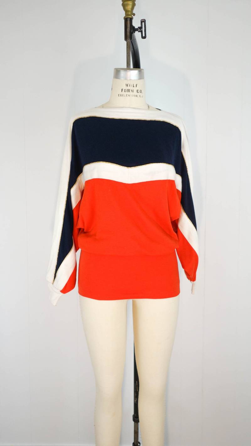 Vintage 70Er Raglan Ärmel Top Vintage 70Er Raglan Ärmel Top von JessicaLindaVintage