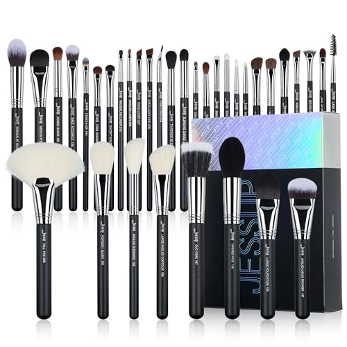 Jessup Pinselset Makeup Professionelles Make Up Pinsel Set 35-teilig Artiste Collection Puder Foundation Kontur Rouge Lidschatten Highlighter Eyeliner Pinsel T342 von Jessup