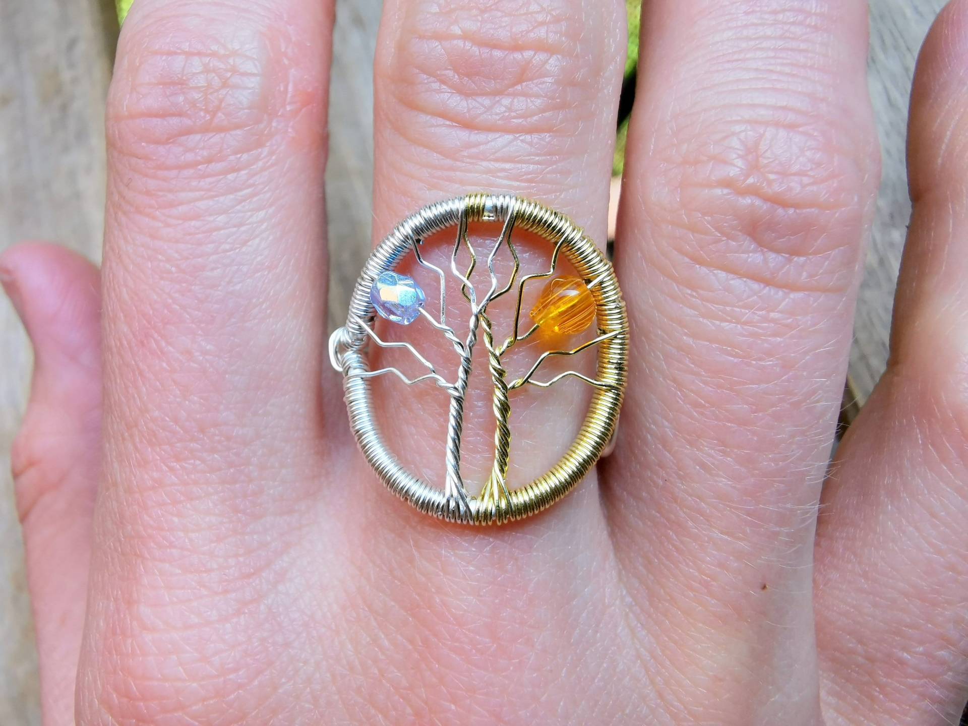 Fantasy Inspirierter Ring Die Beiden Bäume Fantasy Inspirierter Ring Die Beiden Bäume von JessyHerc