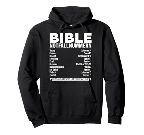 Bibel Jesus Gott Kirche Herren Damen Christliche Christen Pullover Hoodie von Jesus, Gott & Kirche Geschenk Co.