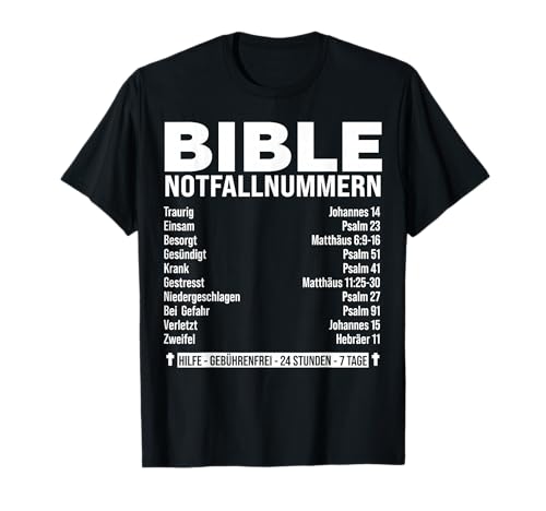 Bibel Jesus Gott Kirche Herren Damen Christliche Christen T-Shirt Bibel Jesus Gott Kirche Herren Damen Christliche Christen T-Shirt von Jesus, Gott & Kirche Geschenk Co.