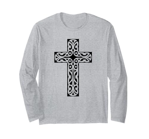 Jesus Heiliges Kreuz religiöser christlicher Glaube Geschenk Jungen Mädchen Langarmshirt Jesus Heiliges Kreuz religiöser christlicher Glaube Geschenk Jungen Mädchen Langarmshirt von Jesus Christ Crucifix Holy Cross Design Present