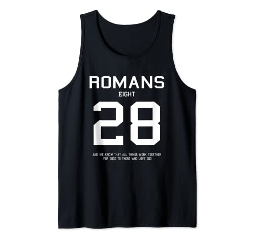 Römer 8:28 Christliche Frauen Christliches Zitat Tank Top Römer 8:28 Christliche Frauen Christliches Zitat Tank Top von Jesus Christian Sports Designs Gift Store
