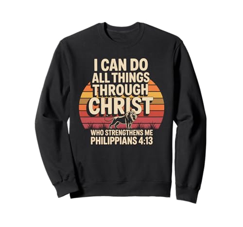 Jesus Tshirt Herren Damen Christentum Christ Cross Kreuz Sweatshirt von Jesus Geschenk Christentum Bibel Kirche God Gott