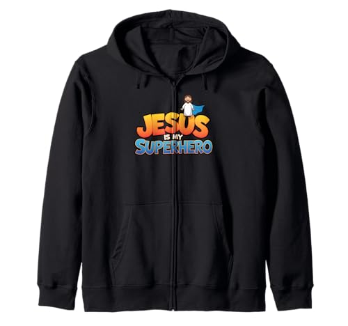 Jesus ist Mein Superheld Christliche Männer Junge Gott Sohn Gutes Kleinkind Kapuzenjacke Jesus ist Mein Superheld Christliche Männer Junge Gott Sohn Gutes Kleinkind Kapuzenjacke von Jesus Is My Superhero Christian Faith God Savior