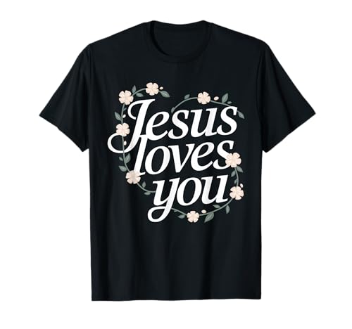 Jesus Tshirt Herren Damen Christentum Christ Cross Kreuz T-Shirt Jesus Tshirt Herren Damen Christentum Christ Cross Kreuz T-Shirt von Jesus Liebt dich Christentum Bibel Kirche God Gott