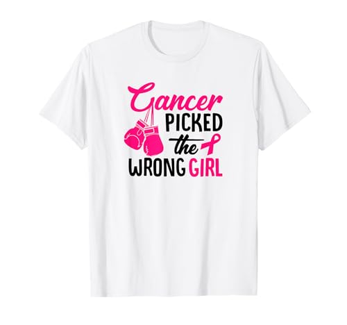 Cancer Picked the Wrong Girl T-Shirt Cancer Picked the Wrong Girl T-Shirt von Jesus Lives